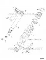 SUSPENSION ARRIERE SHOCK MOUNTING