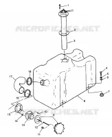 CARBURANT TANK SLT 780 B974588 (4941174117A009)