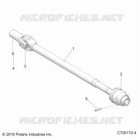 SYSTÃˆME DE TRANSMISSION, FRONT PROP SHAFT