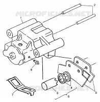 FREIN ARRIERE Magnum 6X6 W97AE42A and Swedish Magnum 6X6 S97AE42E (4940754075C013)
