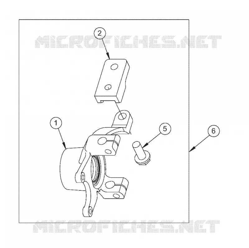 DIRECTION, KNUCKLE, RIGHT W/OFFSET EXTENSION