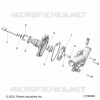 MOTEUR, WATERPUMP ASSEMBLY