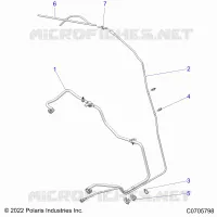 SYSTÃˆME D'ALIMENTATIONS, FUEL LINES, STD.