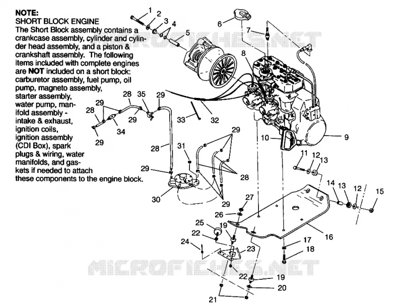 SUPPORT MOTEUR CLASSIC 0963865 (4935383538C002)