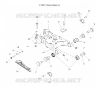 CHASSIS, BRAS OSCILLANT