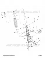 SUSPENSION, JAMBE DE FORCE AVANT