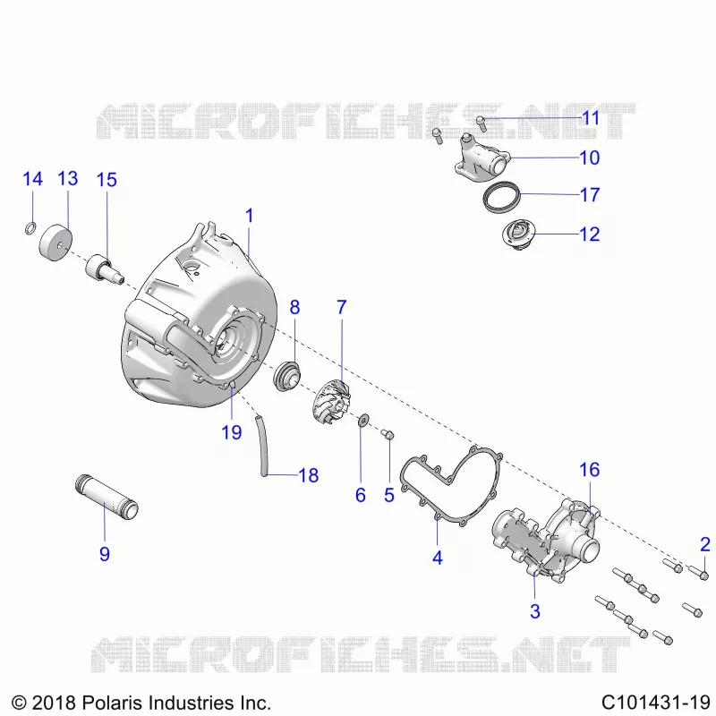 REFROIDISSEMENT SYSTEM AND WATER PUMP