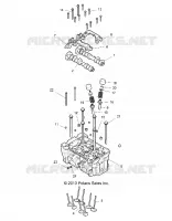 CYLINDRE HEAD AND VALVES