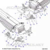 CHASSIS, BULKHEAD ASM. S21TLC6RS/6RE ALL OPTIONS (C601651)