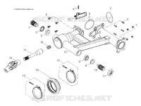CHASSIS, REAR BRAS OSCILLANT