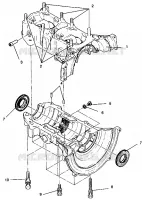 CARTERS MOTEUR ASSEMBLY WIDETRAK GT 0942061 (49261126110029)