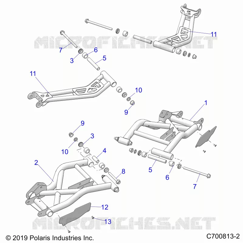 SUSPENSION ARRIERE CONTROL ARMS
