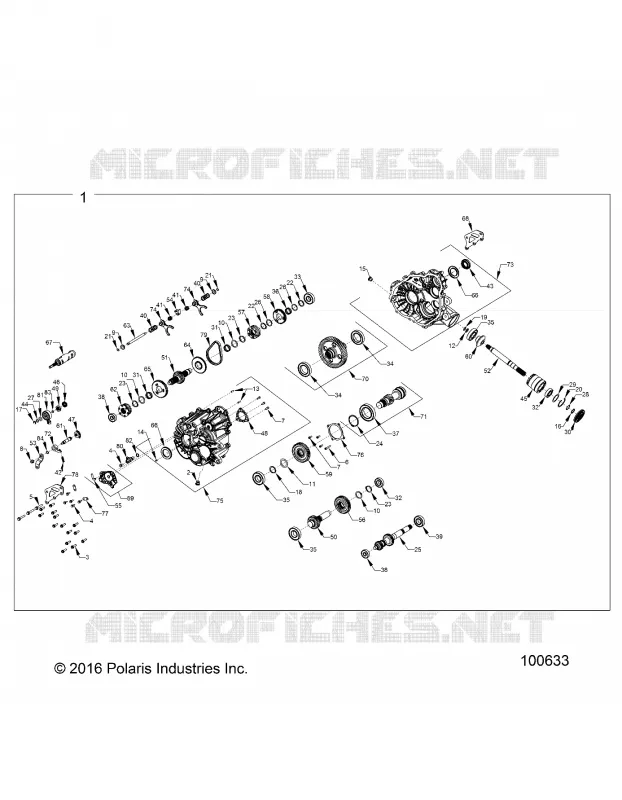 DRIVE TRAIN, PONT PRINCIPAL