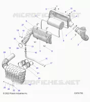 ENGINE, PRISE D'AIR SYSTEM
