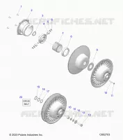 SYSTÃˆME DE TRANSMISSION, CLUTCH, SECONDARY