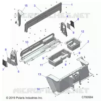 CARROSSERIE ARRIERE CLOSEOFF, AND FENDERS