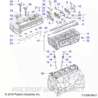ENGINE, HEAD ASM AND SOUPAPES
