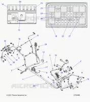 ELECTRICITE, WIRE HARNESS, CHASSIS
