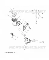 MOTEUR, ACCELERATEUR CONTROL ASM.
