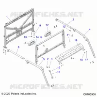 CHASSIS, CAB CADRE