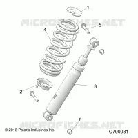 SUSPENSION AVANT SHOCK MOUNTING
