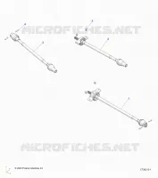 SYSTÃˆME DE TRANSMISSION, FRONT, MID, REAR PROP SHAFT