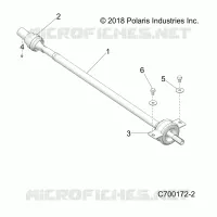 SYSTEME DE TRANSMISSION, REAR PROP SHAFT