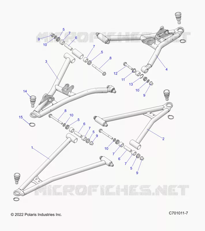SUSPENSION AVANT CONTROL ARMS