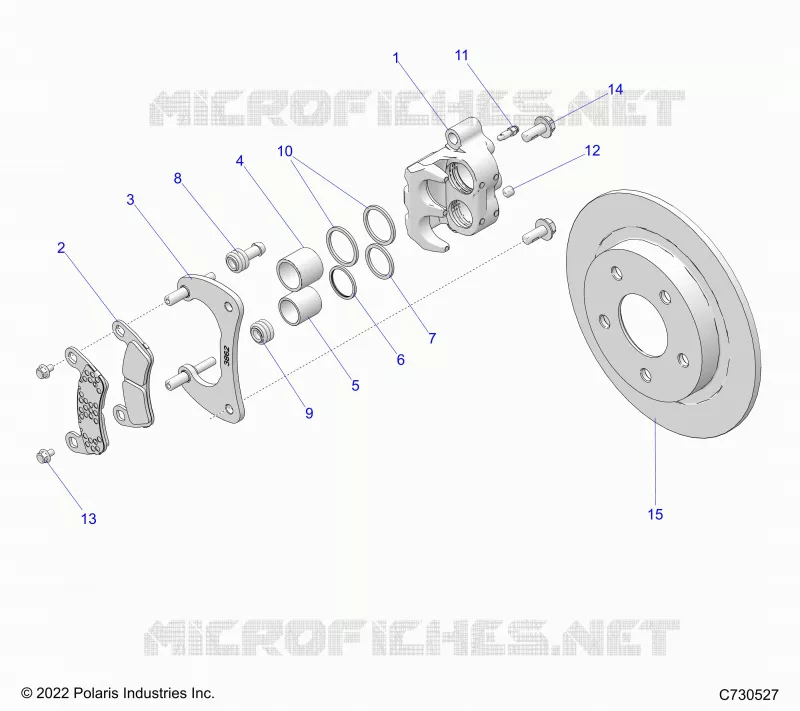 BRAKES, ETRIER DE FREIN ARRIERE