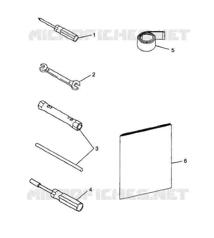OUTILS SUPER SPORT 0980761 (4942874287C004)