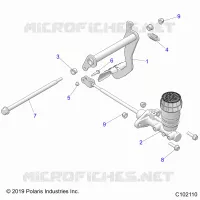 BRAKES, PEDAL AND MAITRE CYLINDRE MOUNTING