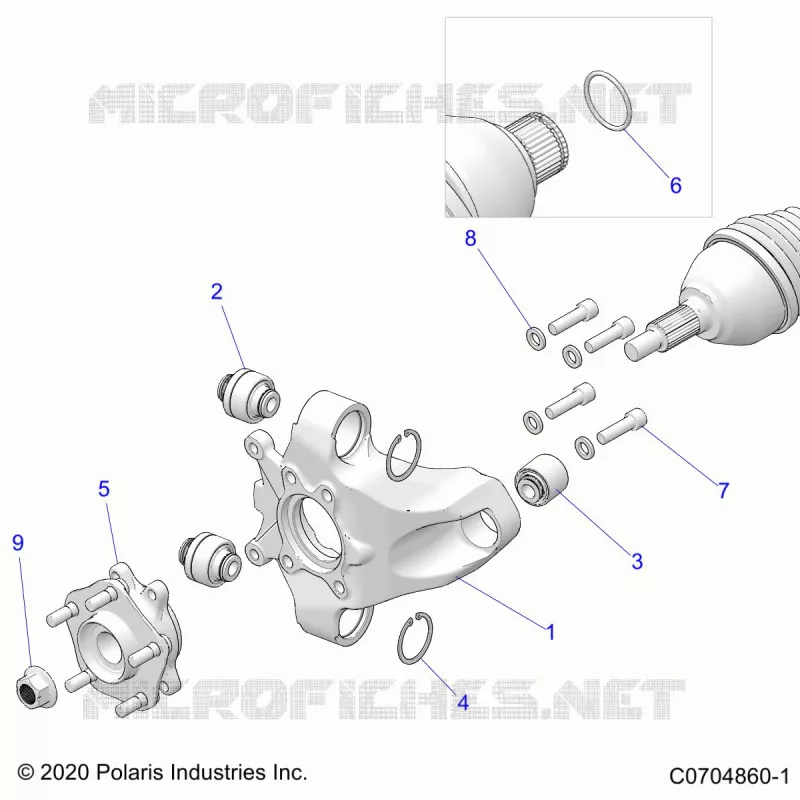 SUSPENSION, PORTE BAGAGES ARRIERE AND HUB