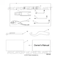 REFERENCES, TOOL KIT AND MANUEL DU PROPRIETAIRE