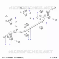 BARRE STABILISATRICE, FRONT