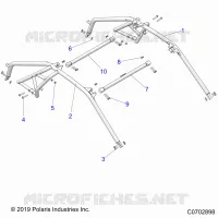 CHASSIS, CAB CADRE