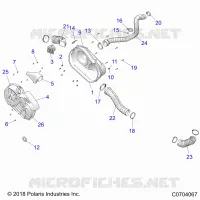 SYSTÃˆME DE TRANSMISSION, CLUTCH COVER AND DUCTING
