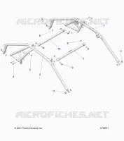 CHASSIS, CAB CADRE