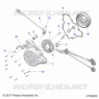 ENGINE, STATOR AND FLYROUE