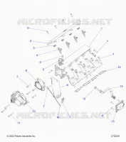ADMISSION MANIFOLD, FUEL RAIL AND RELATED