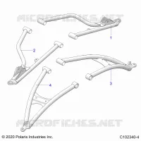 SUSPENSION AVANT A-ARMS