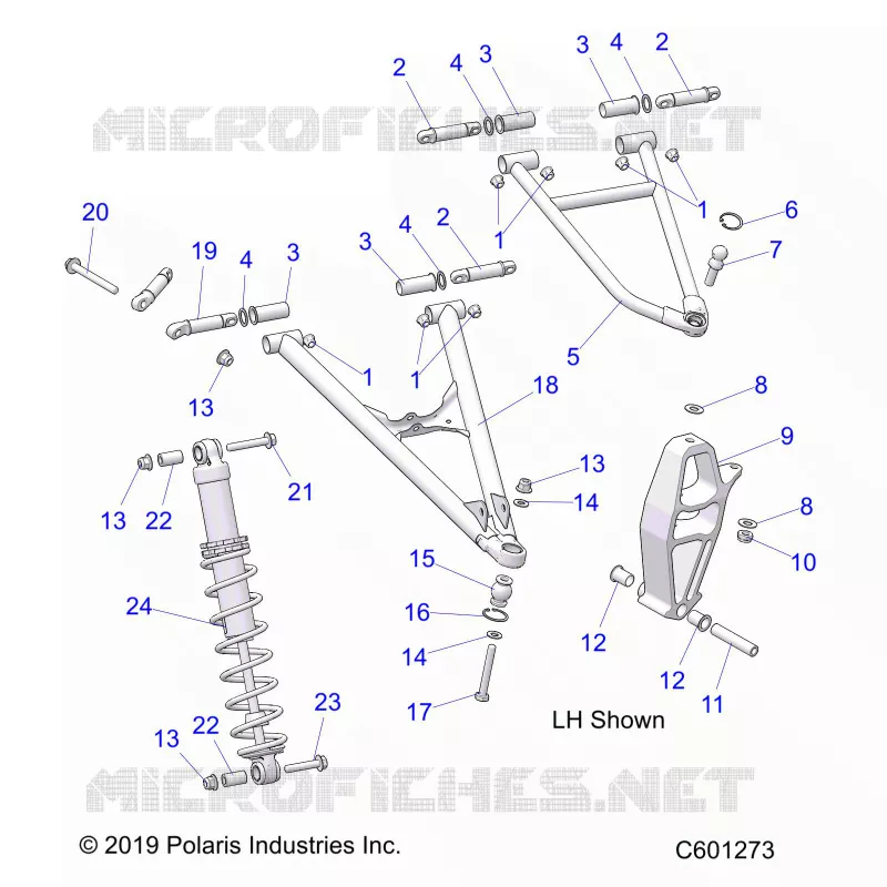 TRIANGLES SUSPENSIONS AVANT 