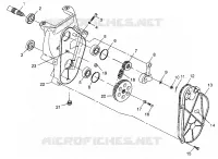 CARTER DE CHAINEE 700 XCR 0985678(A) AND EUROPEAN 700 XCR E985678 (4943114311B007)