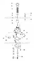 CARBURATEUR TRAIL AND 400 (4912701270057A)