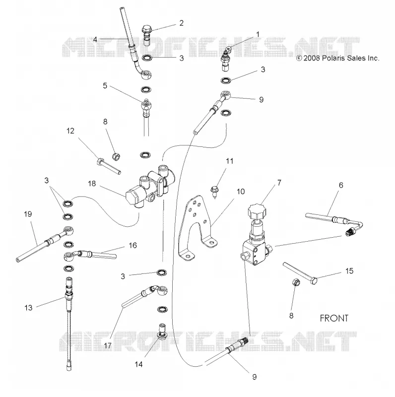 FREINS, VALVE SYSTEM