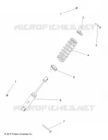SUSPENSION, AMORTISSEUR AVANT