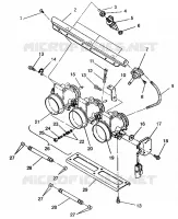ACCELERATEUR RXL TOURING E940869 (49274327430042)