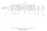 ARBRE DE TRANSMISSION, MID