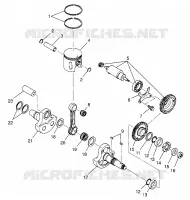 VILEBREQUIN AND PISTON (400) XPRESS 400 W969540 (4935923592D013)