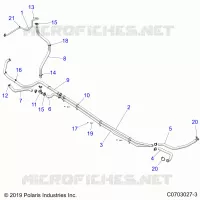 REFROIDISSEMENT ROUTING ENGINE