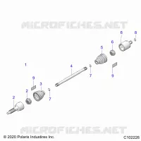 SYSTÃˆME DE TRANSMISSION, DRIVE SHAFT, MIDDLE